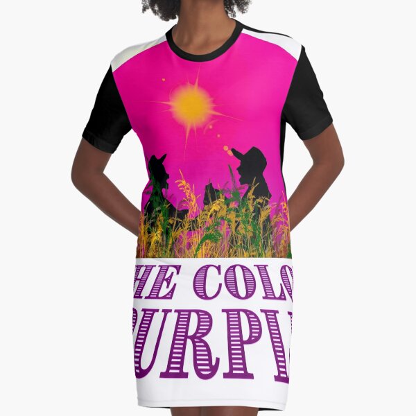 The Color Purple Graphic T-Shirt Dress