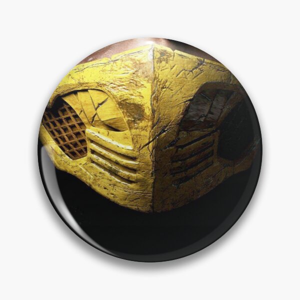 Item preview, Mortal Kombat Scorpion mask  designed and sold by ProfCatPardus.