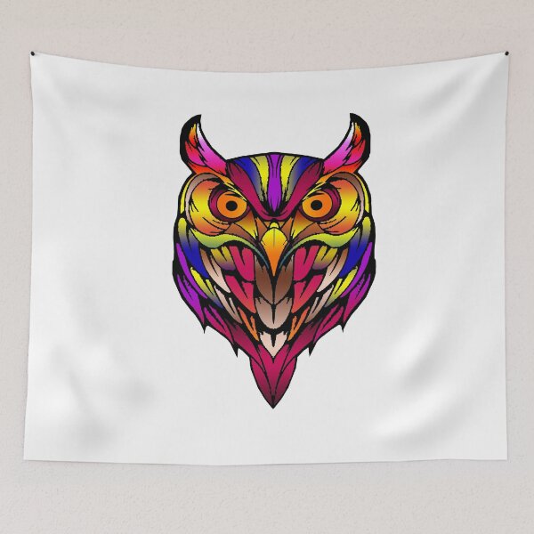Item preview, Colorful Psychedelic Owl - Please Enter My Shop For More Designs designed and sold by PrintYourOwn.