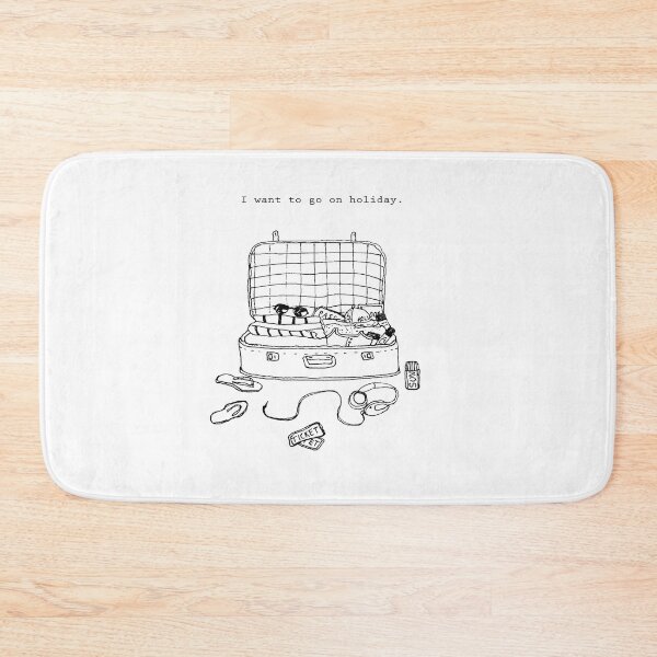 Item preview, I want to go on Holiday. designed and sold by ArtbyAnnieGrant.