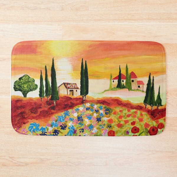 Item preview, Tuscan Field of Poppies designed and sold by artbydanielle.