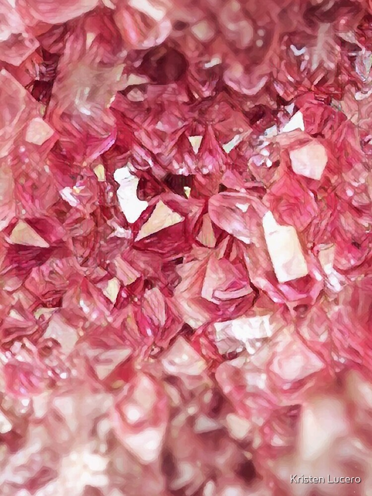 Bubblegum Pink Crystal Cluster by kristenlucero