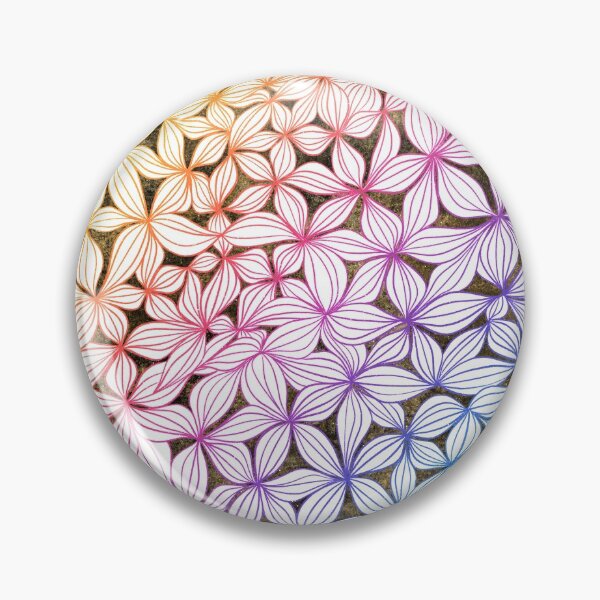 Item preview, Rainbow flowers designed and sold by murphy3art.