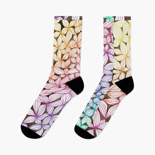 Item preview, Rainbow flowers designed and sold by murphy3art.