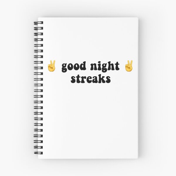 Item preview, good night streaks  designed and sold by nanapenguin.