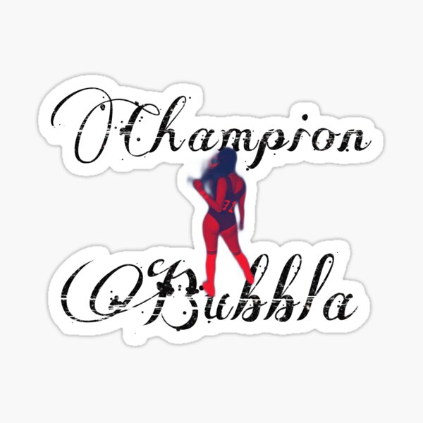 Item preview, Champion Bubbla Dancehall Moves designed and sold by Angees.