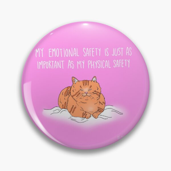 Item preview, Emotional Safety Cat designed and sold by thefrizzkid.