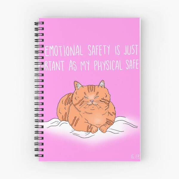 Item preview, Emotional Safety Cat designed and sold by thefrizzkid.