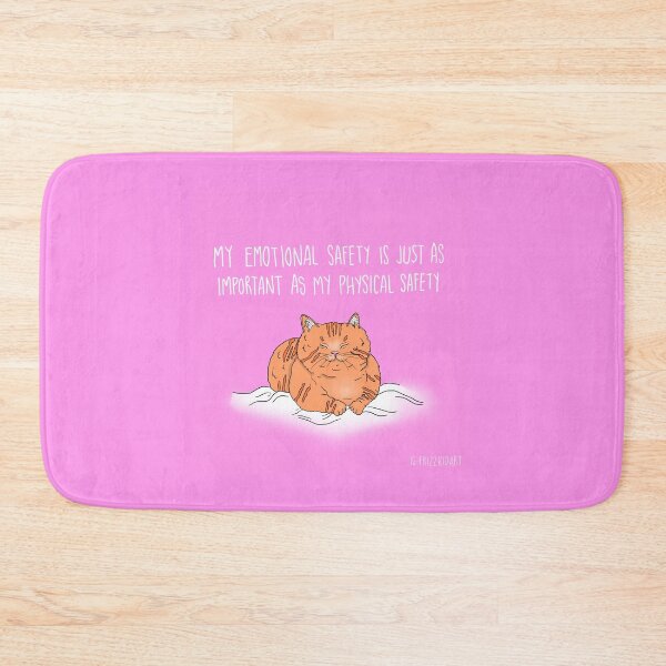 Item preview, Emotional Safety Cat designed and sold by thefrizzkid.