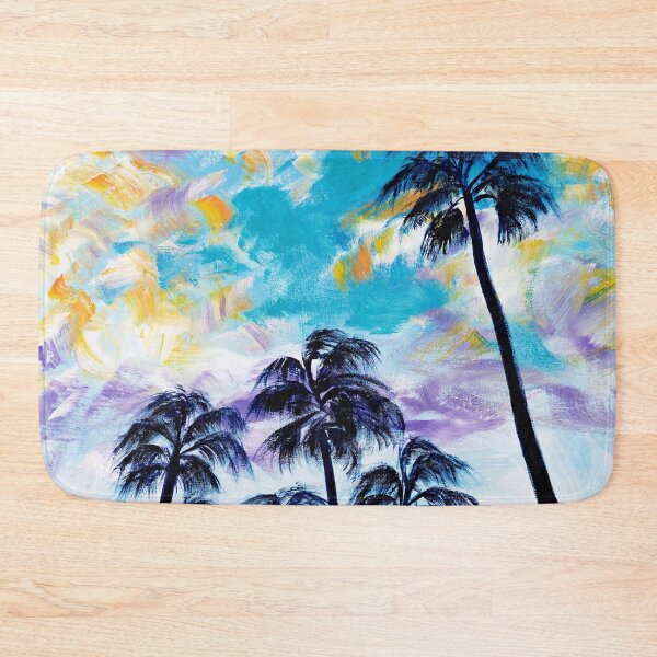 Item preview, Oceanside Palm Trees designed and sold by artbydanielle.