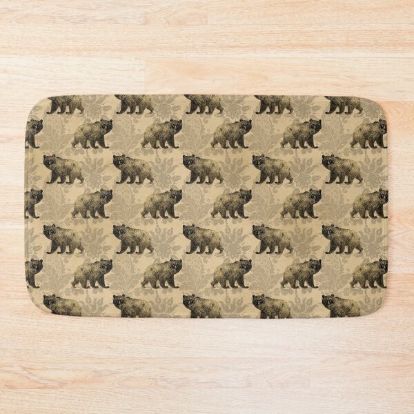 Item preview, Bears and Badgers Honey Bee Black and Gold Design designed and sold by digitalvintage.