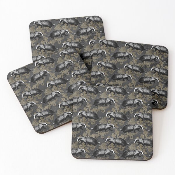 Item preview, Bears and Badgers Honey Bee Black and Gold Design designed and sold by digitalvintage.