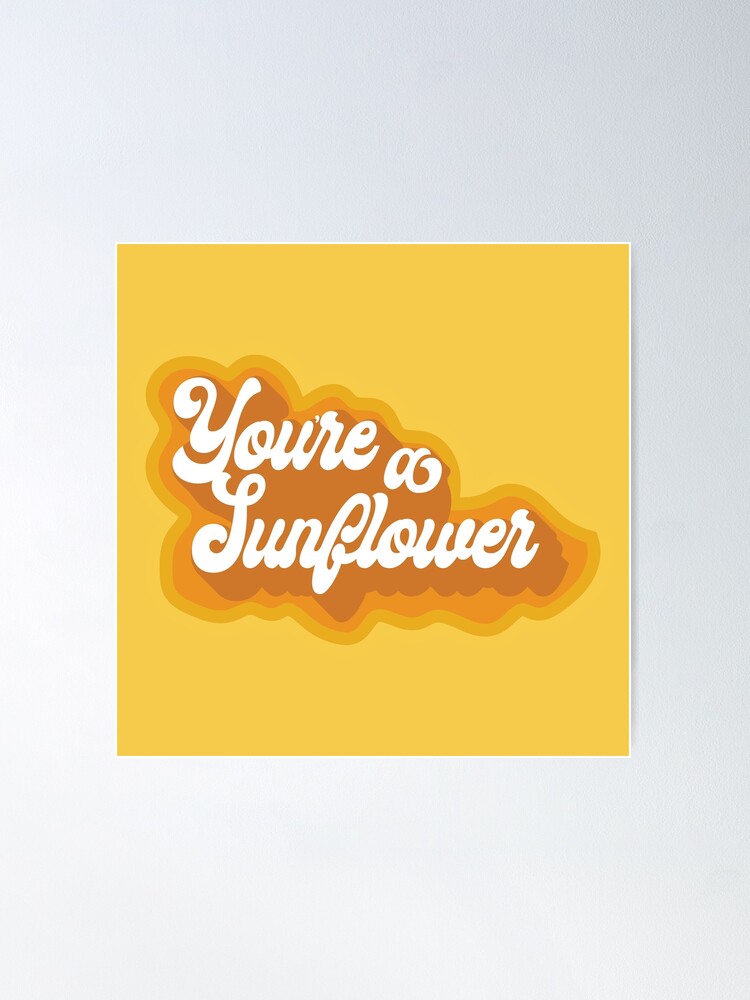Alternate view of Sunflower Poster