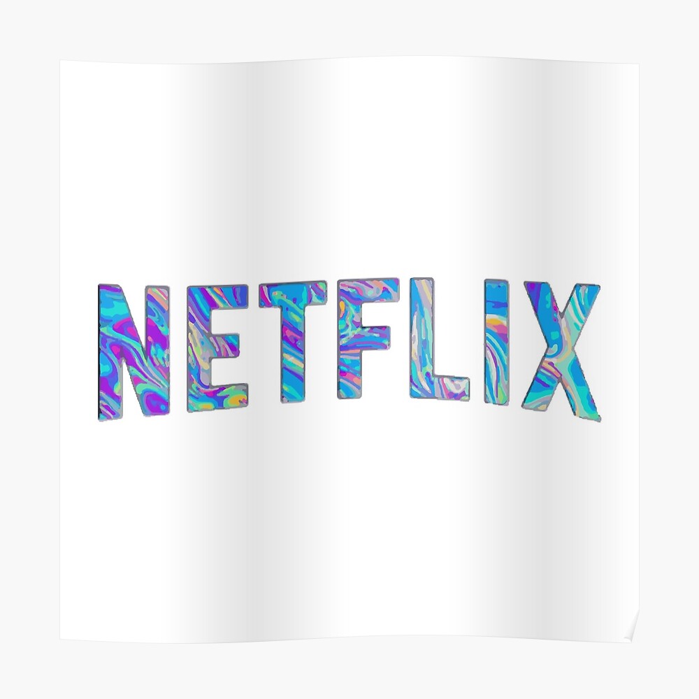 Colorful Netflix Logo Sticker By Adelaideb1 Redbubble