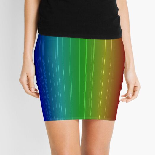 Spectral Lines of Krypton Mini Skirt