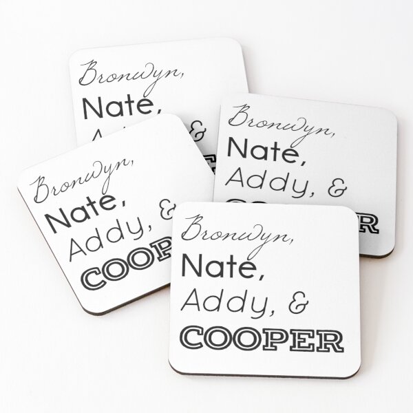 Item preview, One of Us is Lying Names designed and sold by ArtworkBySarahN.