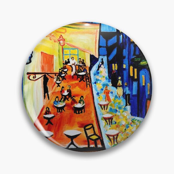 Item preview, Cafe Terrace at Night - Van Gogh Tribute designed and sold by artbydanielle.