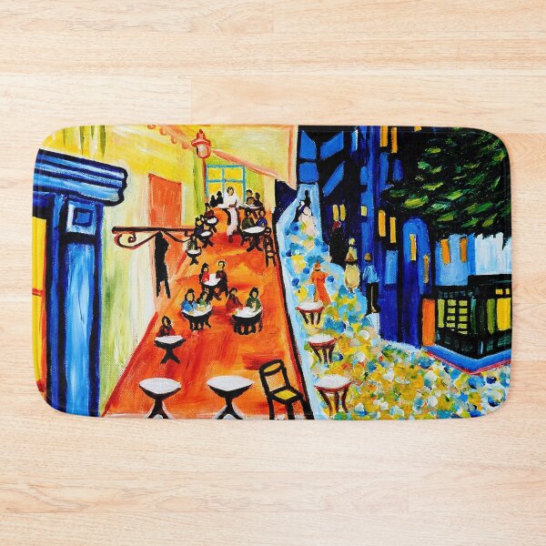Item preview, Cafe Terrace at Night - Van Gogh Tribute designed and sold by artbydanielle.
