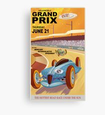 Mercury Travel Poster Canvas Print