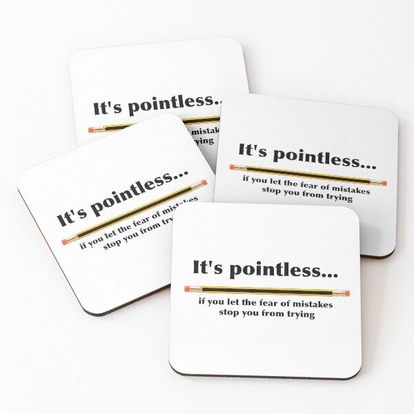 Item preview, Don't let mistakes stop you trying... designed and sold by DavidASmith.