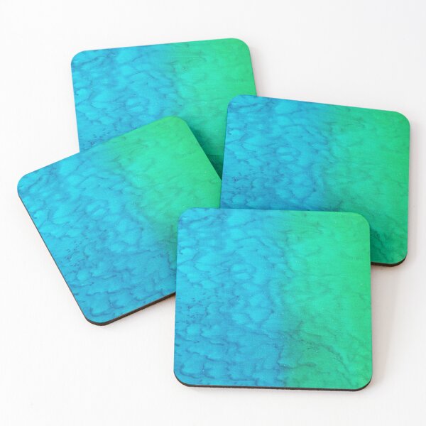 Aperçu de l'œuvre Rêve de turquoise et vert - Rêve de turquoise avec Green créée et vendue par Boscastle.