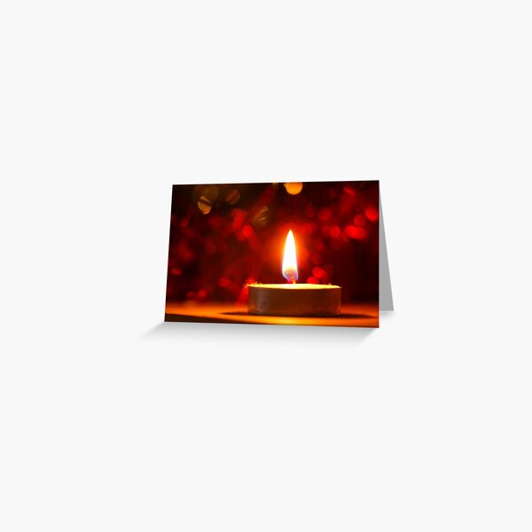 Red Flame Greeting Card