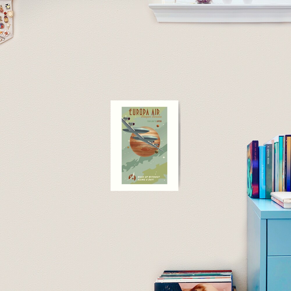 Jupiter Travel Poster Art Print