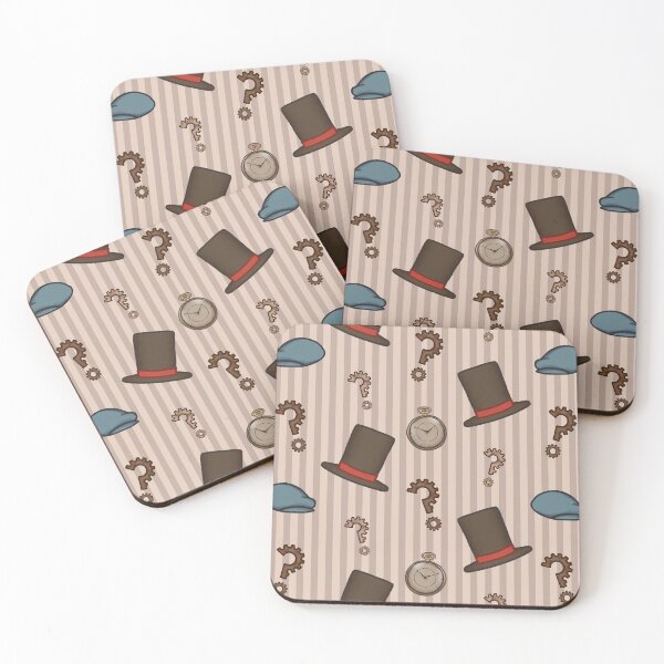 Item preview, Professor Layton Repeated Pattern (Brown) designed and sold by paracosmix.
