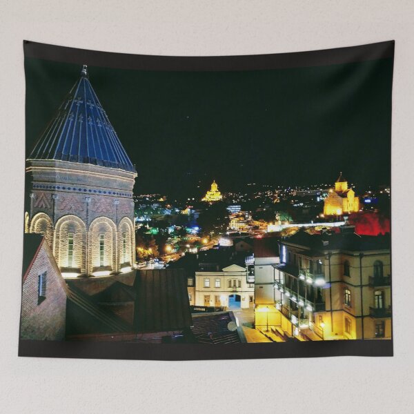 Item preview, Tibilisi at Night designed and sold by lynchhorizon.