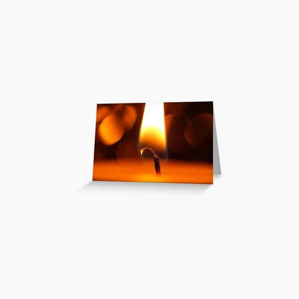 Flame Greeting Card