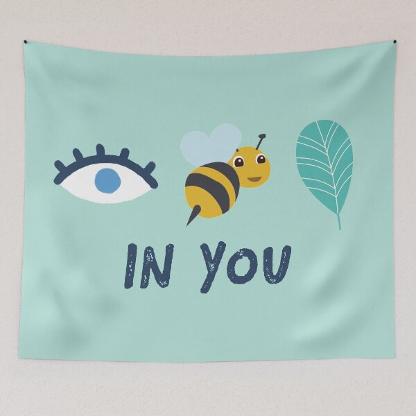 Item preview, Eye Bee Leaf in you designed and sold by bubbliciousart.