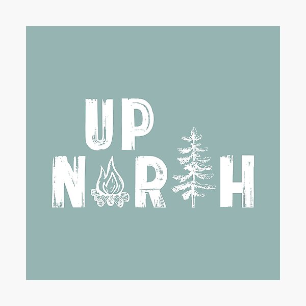 Item preview, Campfires Up North in the Woods designed and sold by GreatLakesLocal.
