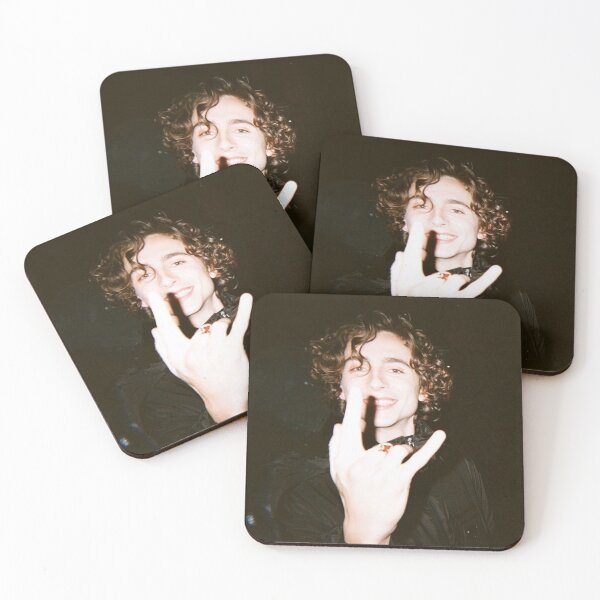 Thimotée Chalamet Coasters (Set of 4)