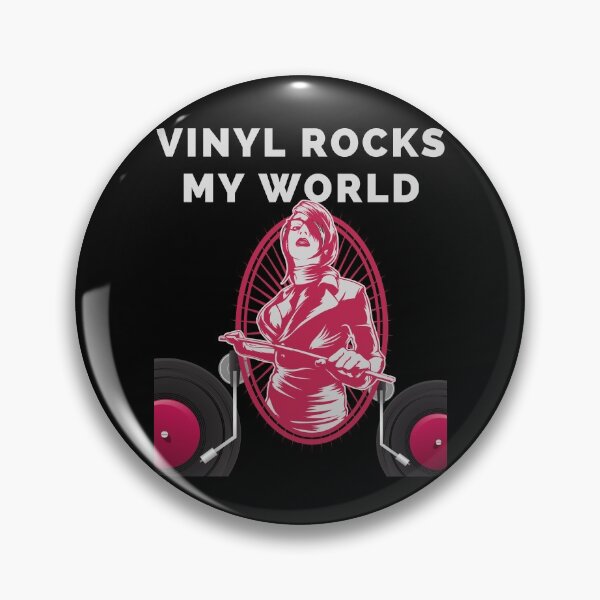 Item preview, Vinyl Rocks My World White Text designed and sold by TWMBDesigns.