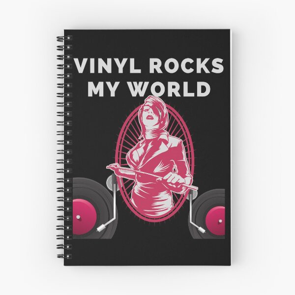Item preview, Vinyl Rocks My World White Text designed and sold by TWMBDesigns.