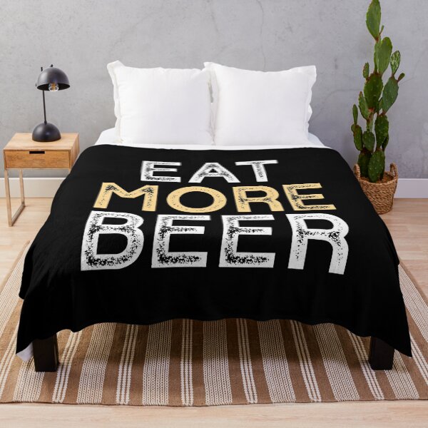 Item preview, Funny Eat More Beer designed and sold by ambaart.