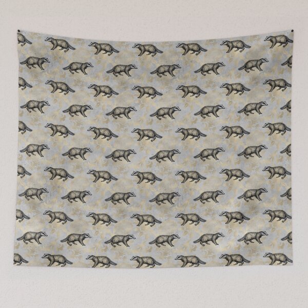 Item preview, Bears and Badgers Honey Bee Black and Gold Design designed and sold by digitalvintage.