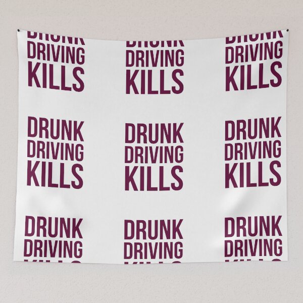 Item preview, Drunk Driving Kills Design designed and sold by MissDewi.