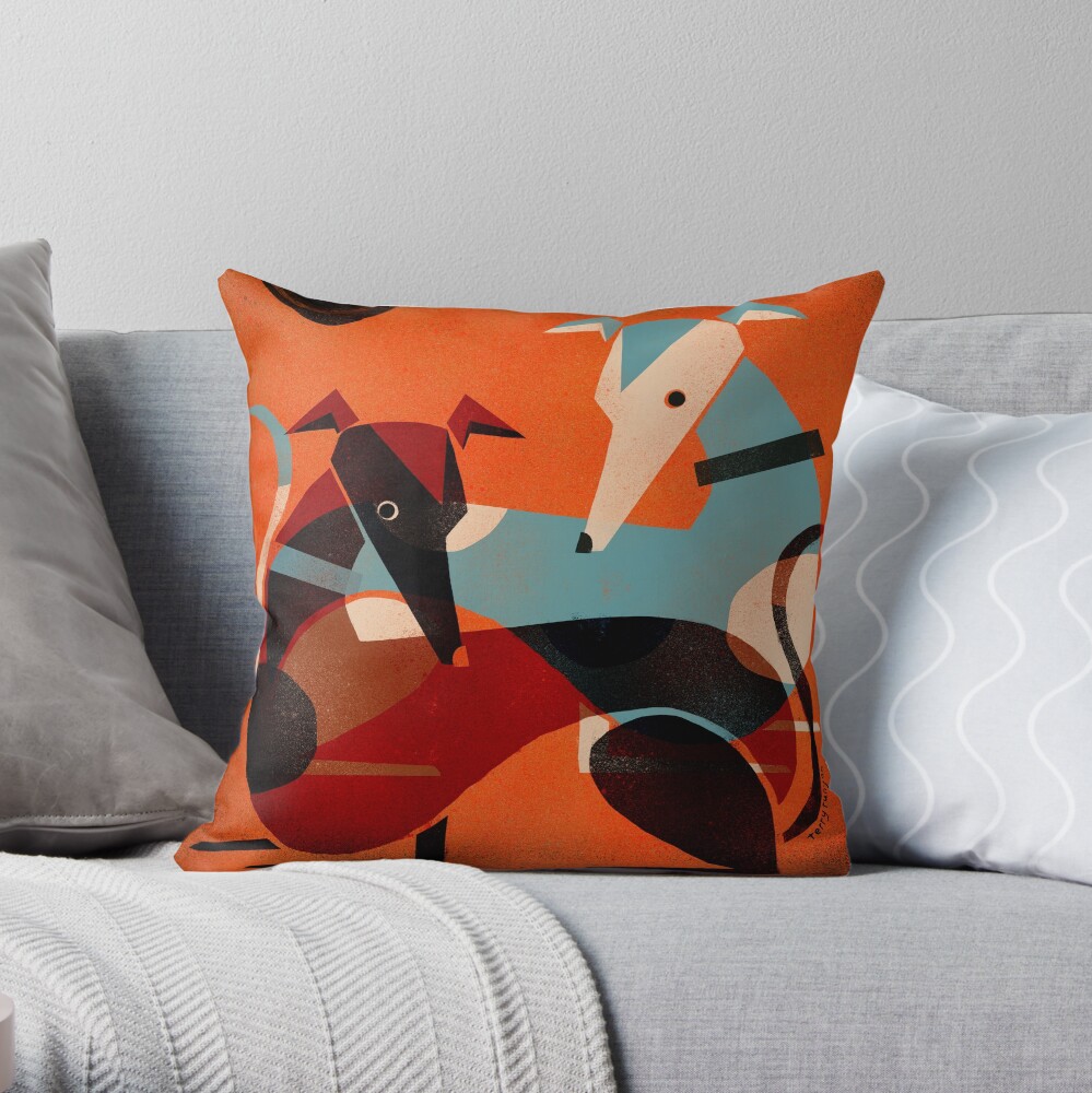 Item preview, Throw Pillow designed and sold by terryrunyan.