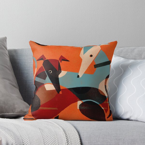 Item preview, GREYHOUND PAIR designed and sold by Terry Runyan Creative.