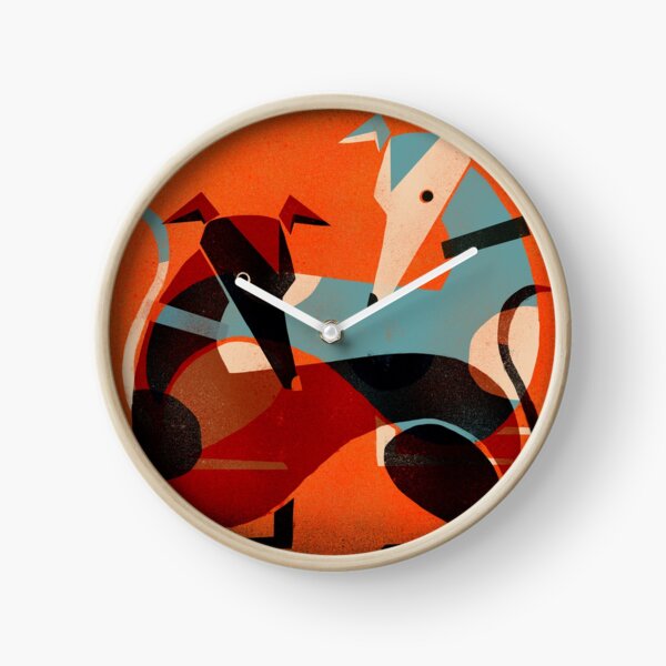 Item preview, GREYHOUND PAIR designed and sold by Terry Runyan Creative.