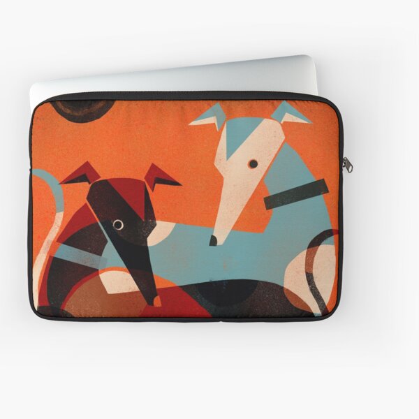GREYHOUND PAIR Laptop Sleeve