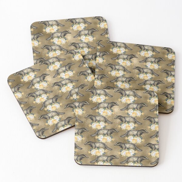 Item preview, Bears and Badgers Honey Bee Black and Gold Design designed and sold by digitalvintage.
