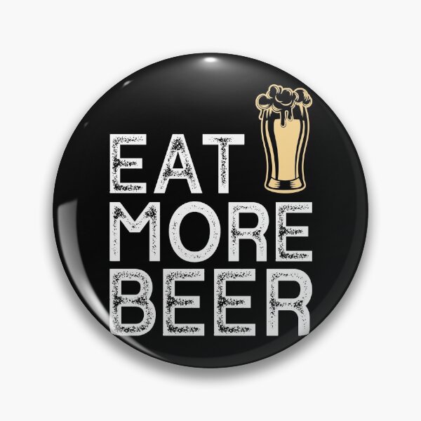 Item preview, Funny Eat More Beer designed and sold by ambaart.