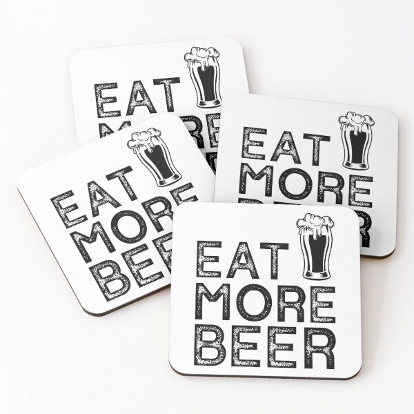 Item preview, Funny Eat More Beer designed and sold by ambaart.
