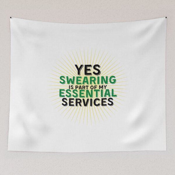 Item preview, Yes Swearing Is Part Of My Essential Services designed and sold by seapiedt.