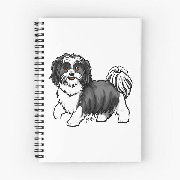 Item preview, Dog - Shih Tzu - Double Colored Black and White designed and sold by Jennifer Stolzer.