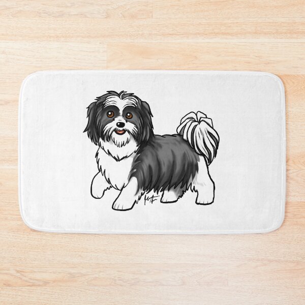 Item preview, Dog - Shih Tzu - Double Colored Black and White designed and sold by Jennifer Stolzer.