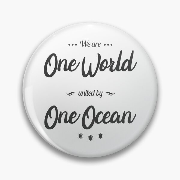 Item preview, One Ocean Dark Text designed and sold by finsandflukes.