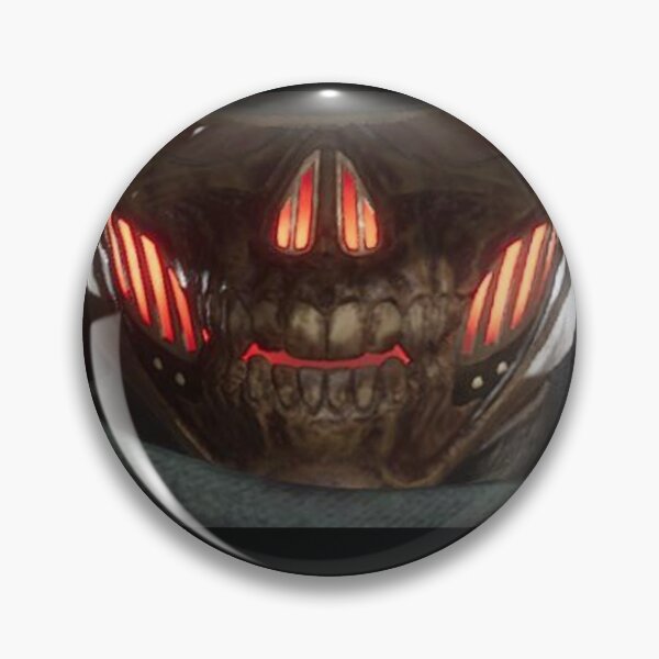 Item preview, Mortal Kombat Erin Black mask  designed and sold by ProfCatPardus.